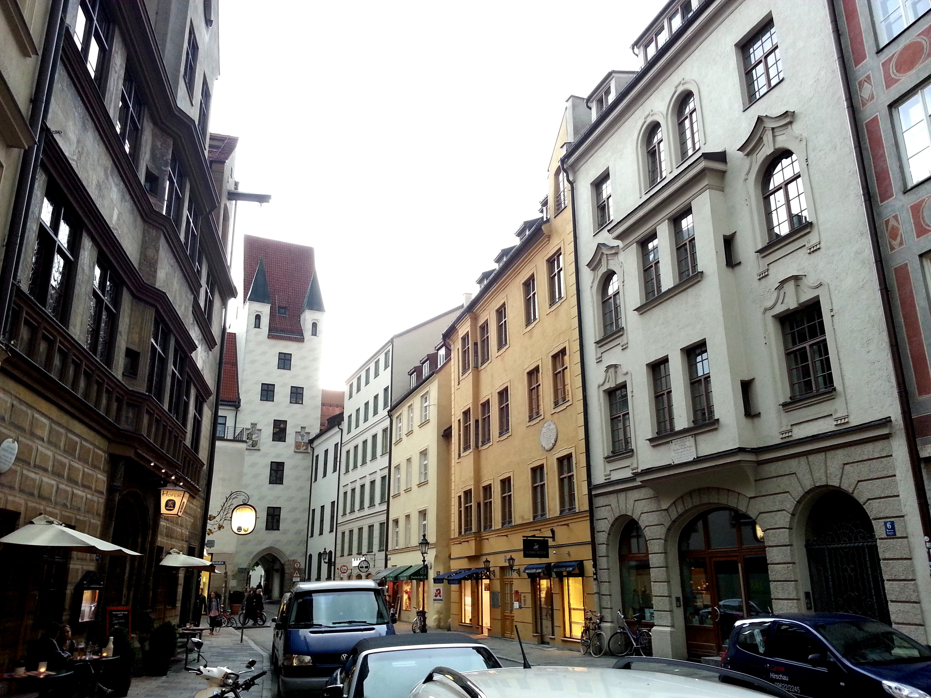 Burgstrassa Near Marinplatz, Munich