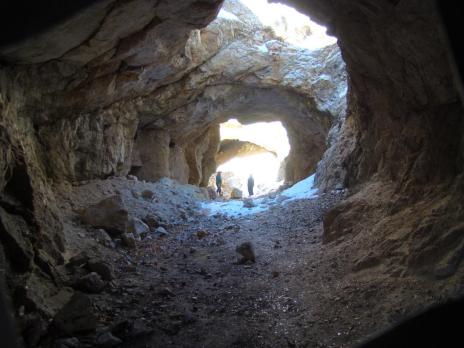 Inside Abandoned
                Mine